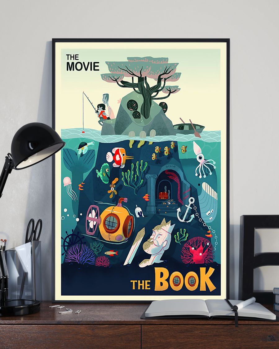 The Movie The Book Poster | Posterpik.com